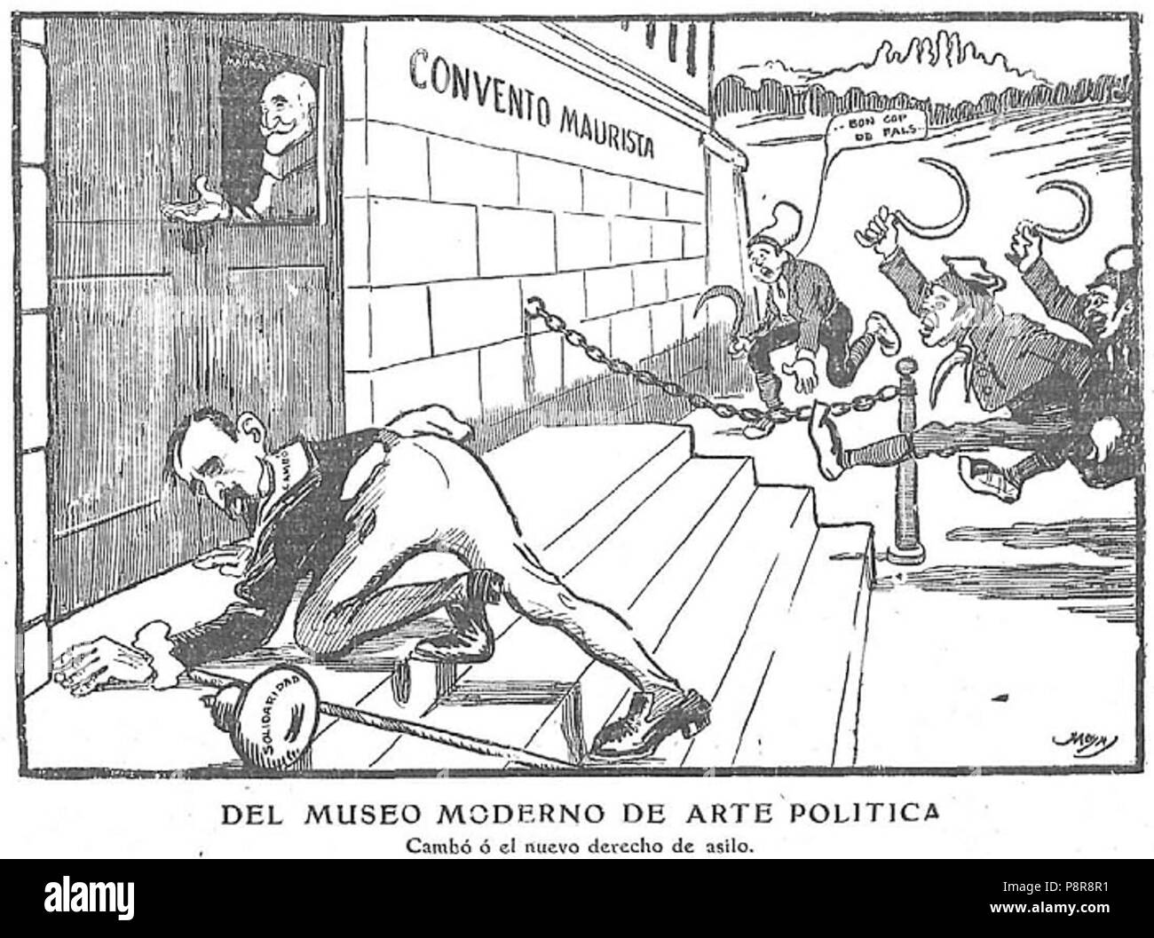 107 del Museo de Arte política de Moya Foto Stock