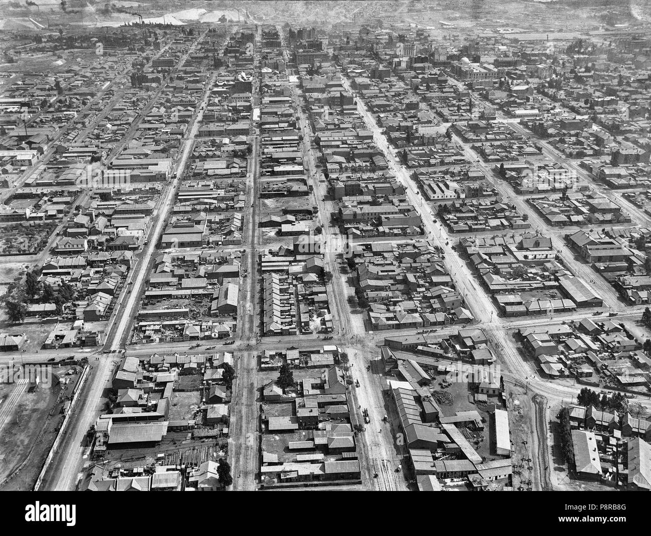 . 78 CH-NB - Johannesburg - Eduard Spelterini - EAD-WEHR-32111-B Foto Stock