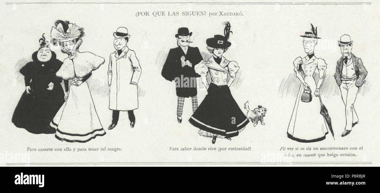 468 por qué las siguen, de Joaquín Xaudaró Foto Stock