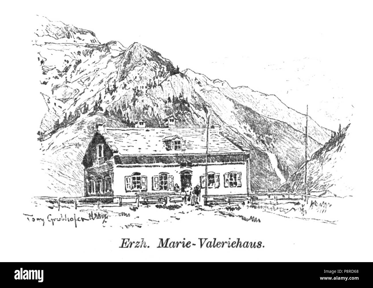 . 411 Marie-Valeriehaus 1894 Foto Stock