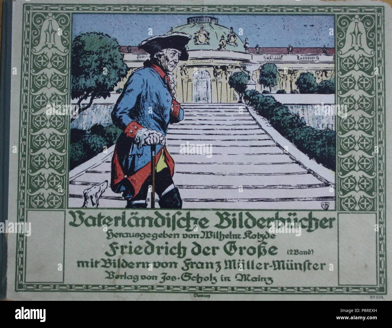 569 Vaterländische Bilderbücher - Friedrich Der Große - illustriert von Franz Müller-Münster Foto Stock