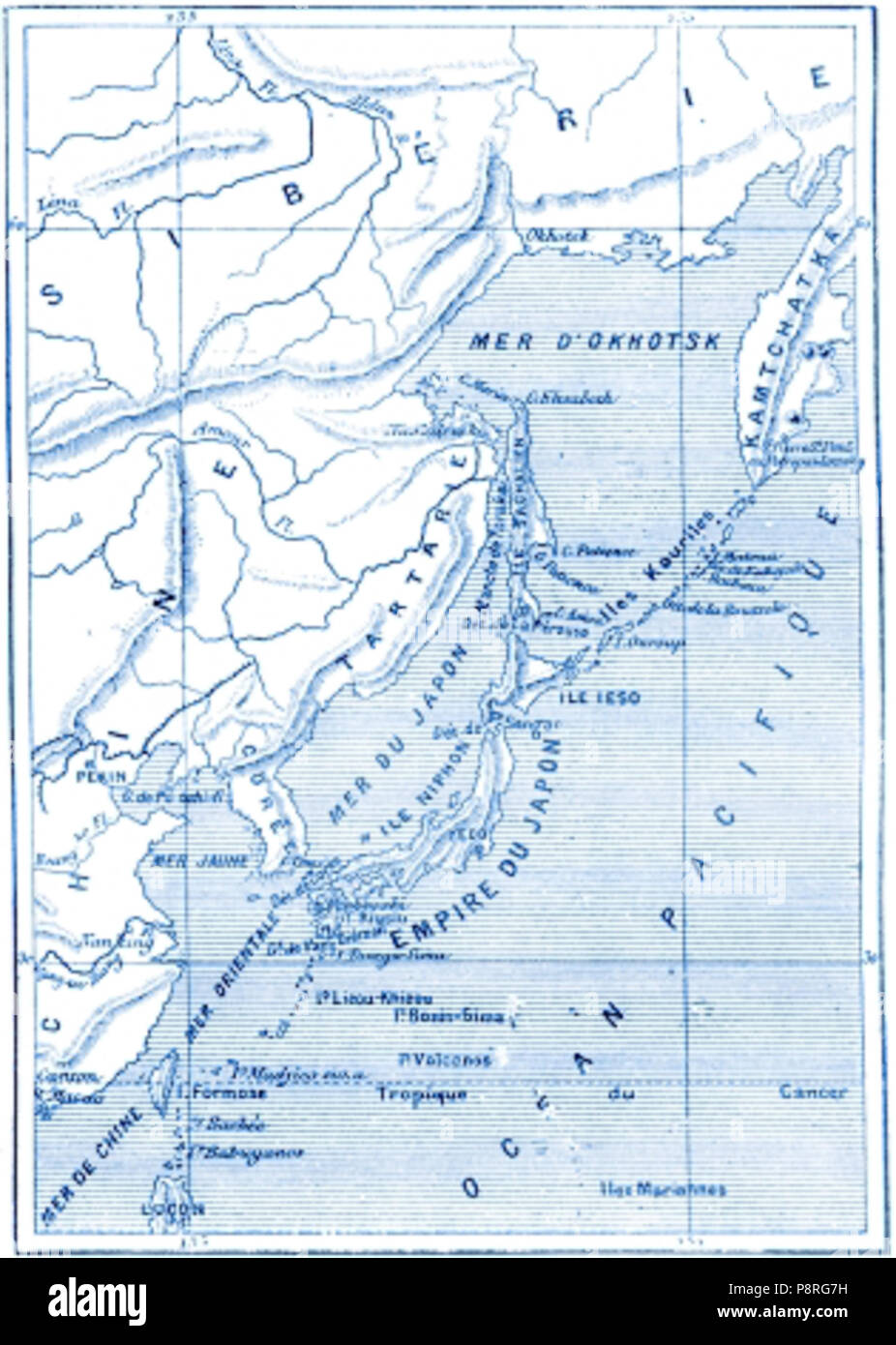 . 5 " Il Serpente Marino' da George Roux 13 Foto Stock