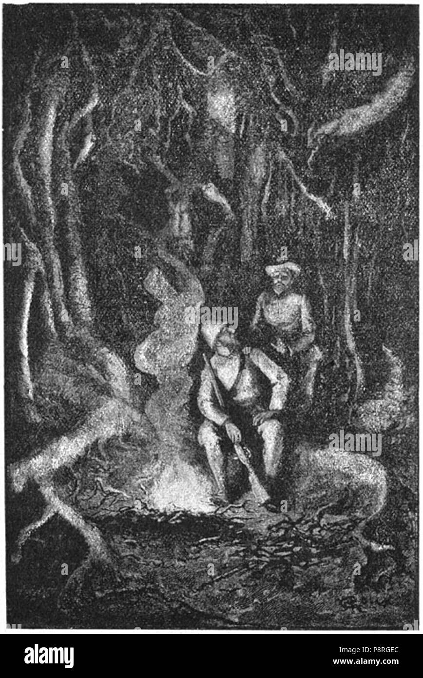 . 6 " Il villaggio nel Treetops' da George Roux 12 Foto Stock