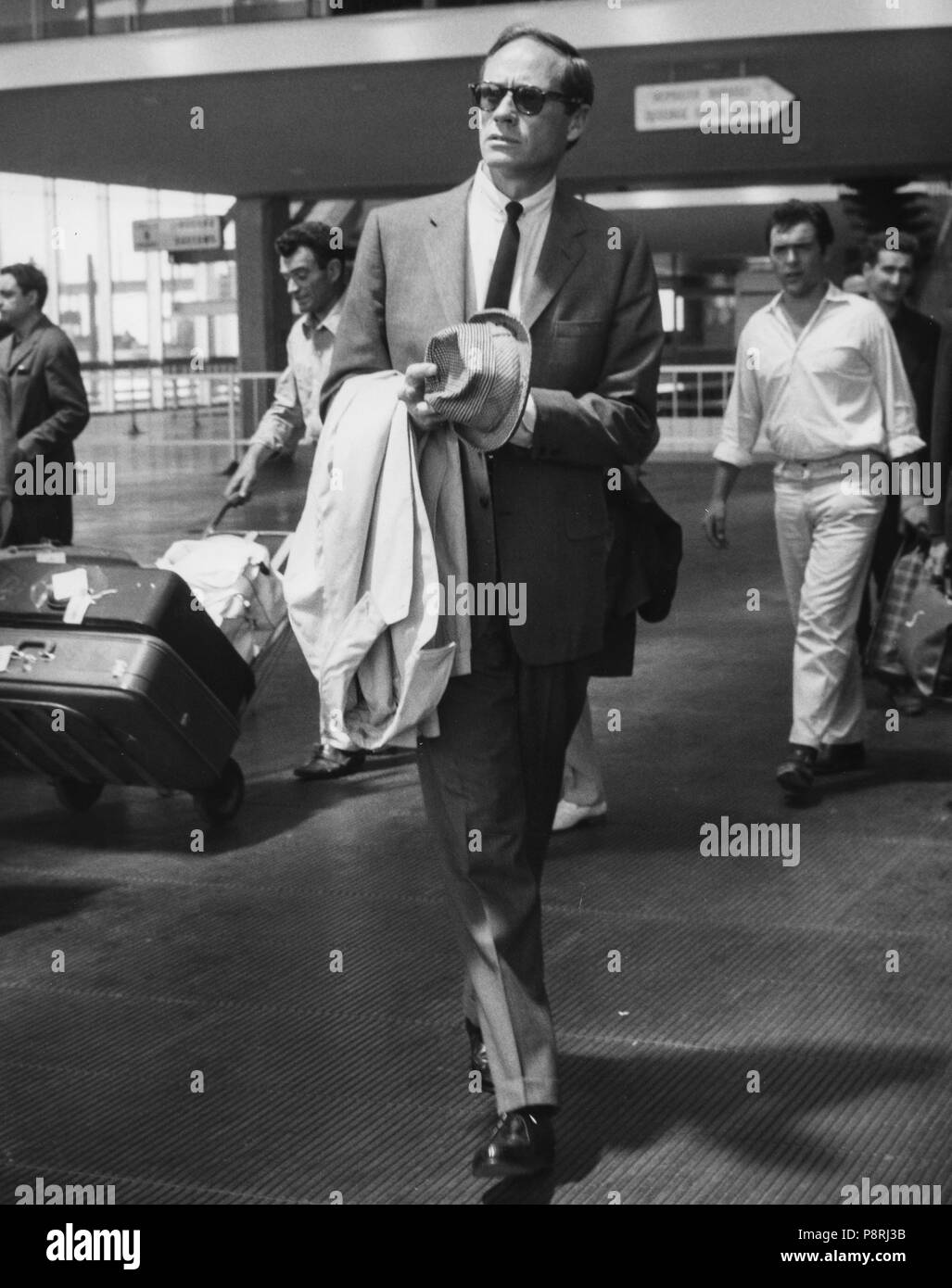 Mel Ferrer, Roma 1962 Foto Stock