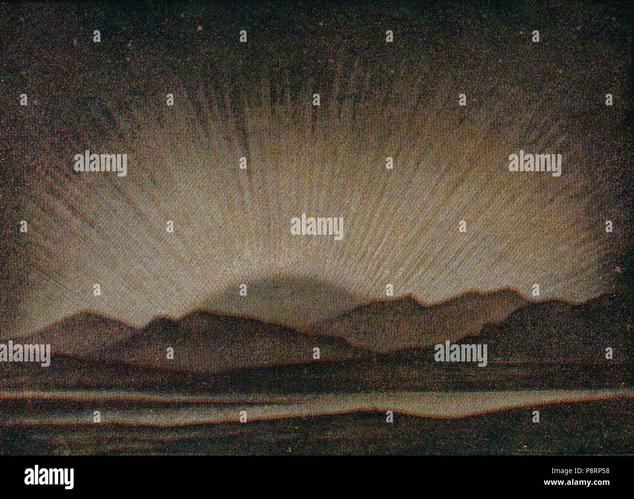 . 44 Aurora Boreale o luci del nord Foto Stock