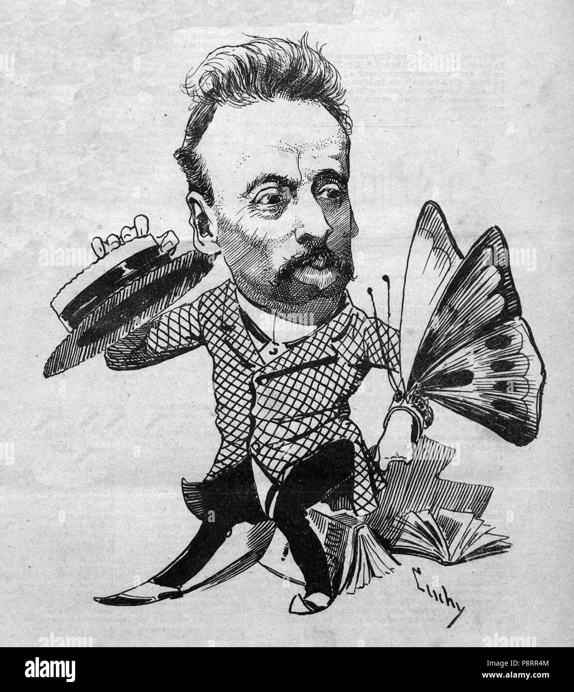 431 Narciso Oller, de Cuchy, La Semana Cómica 29-06-1888 (57) Foto Stock