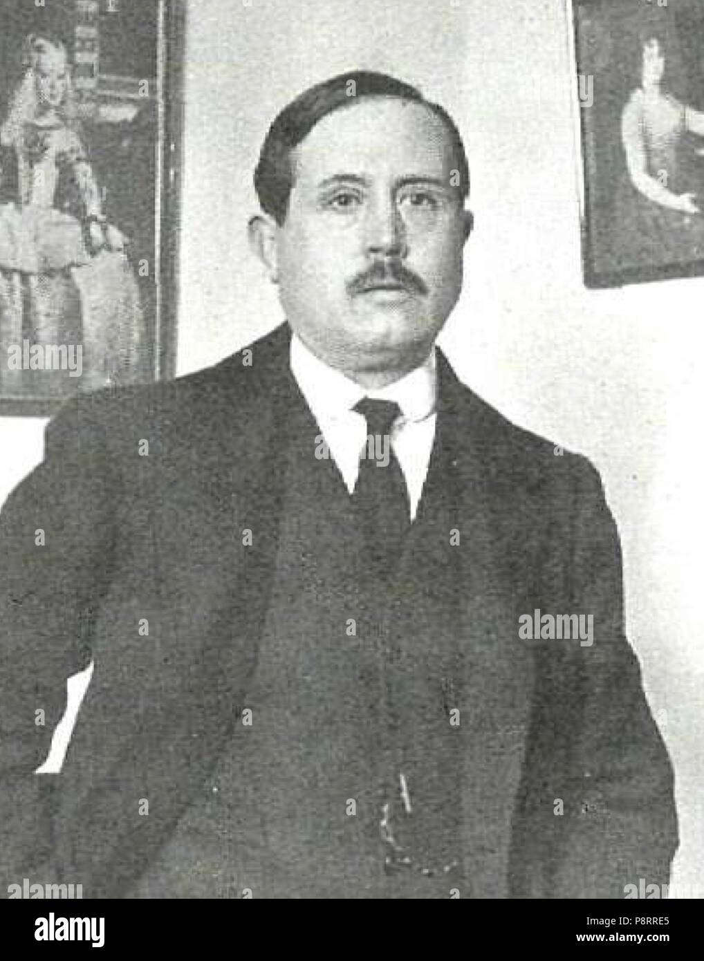 48 Azorín, de Campúa, La Esfera, 25-04-1914 (ritagliate) Foto Stock