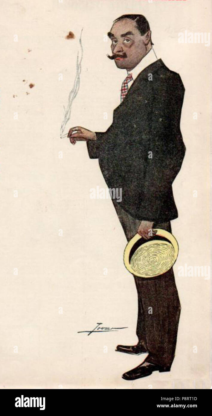 14 1907-09-13, El Cuento Semanal, Cómo murió Arriaga, de Claudio Frollo, Tovar (ritagliate) Foto Stock