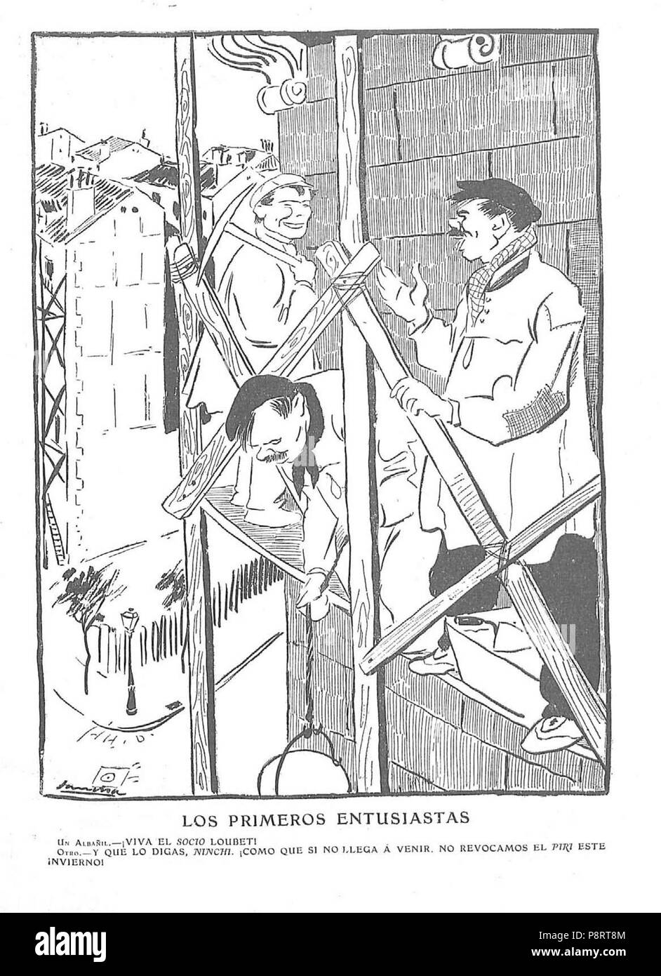 14 1905-10-01, Gedeón, Los primeros entusiastas, Sancha Foto Stock