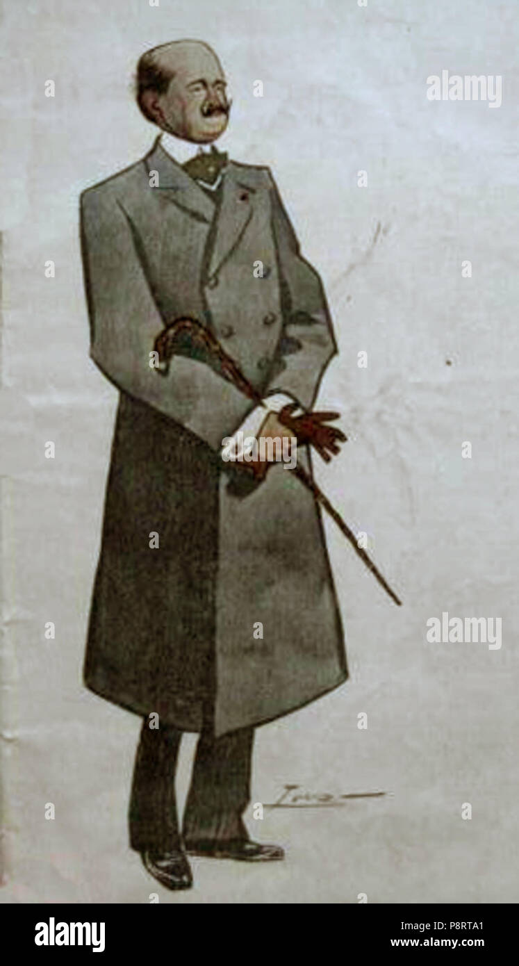 15 1908-03-13, El Cuento Semanal, El Barbero del Usía, de Ramón A. Urbano, Tovar (ritagliate) Foto Stock