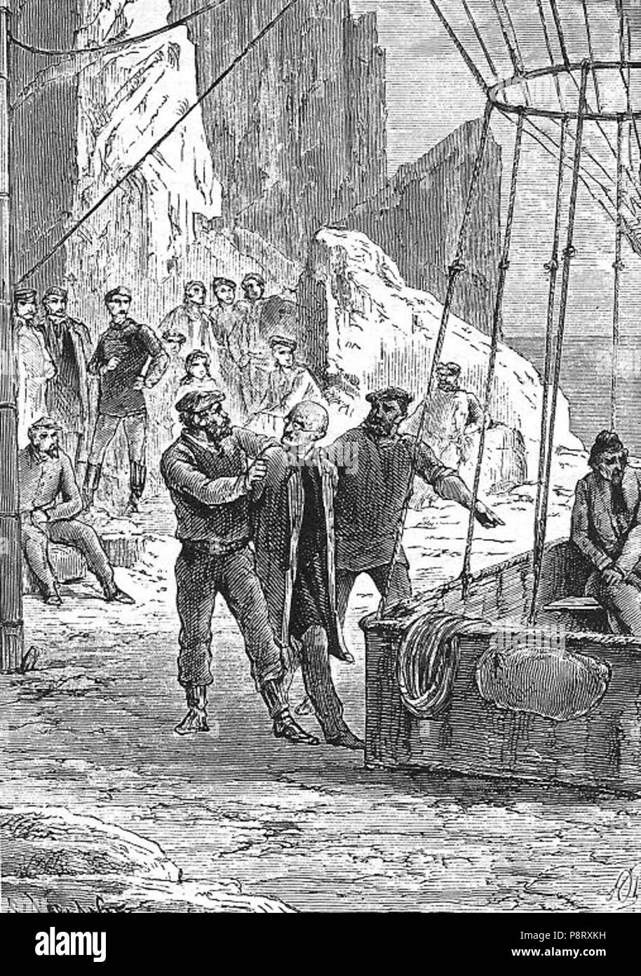 . 3 'Off su una cometa' da Paolo Philippoteaux 105 Foto Stock