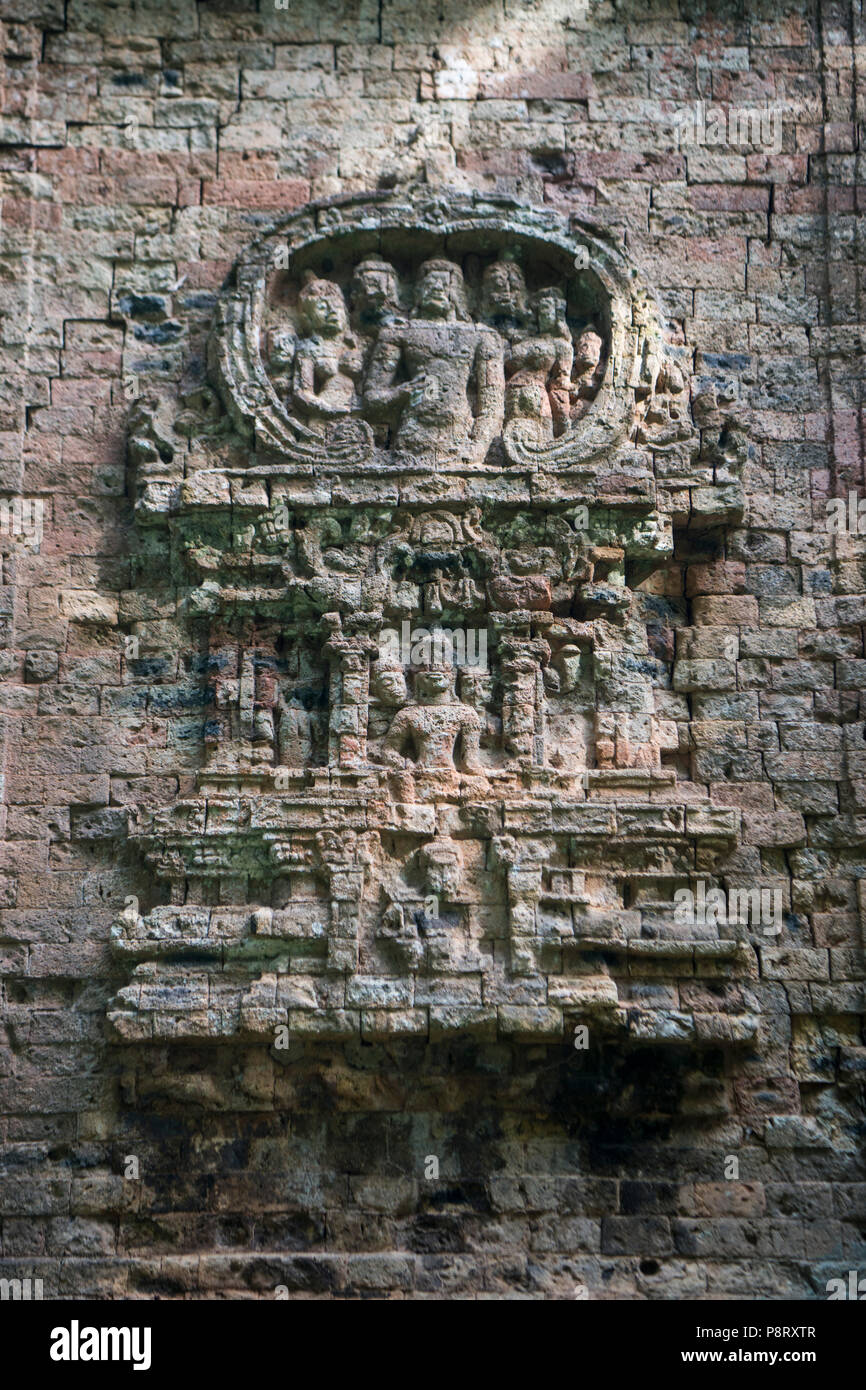 Le rovine khmer di Sambor Prei Kuk rovine a nord della città di Kampong Thom della Cambogia. Cambogia, Kampong Thom, novembre 2017, Foto Stock