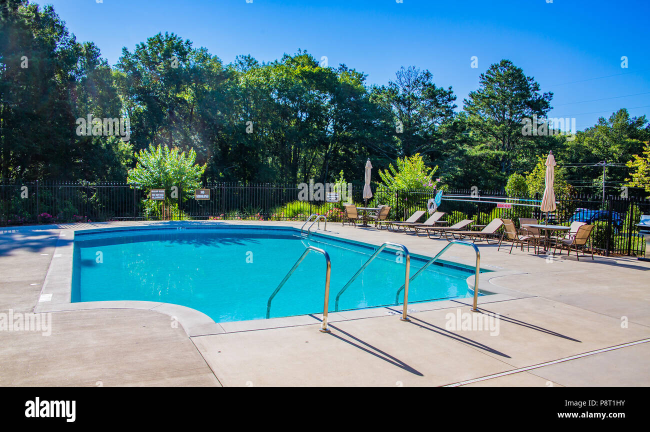 Piccola piscina Foto Stock