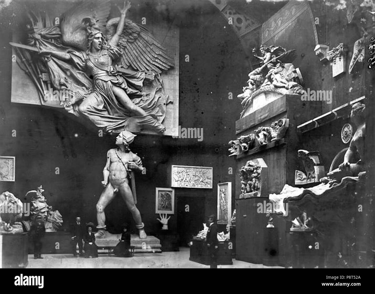 39 Arc de Triomphe - Groupe du départ - Paris - Médiathèque de l'architecture et du patrimoine - APMH00035636 Foto Stock