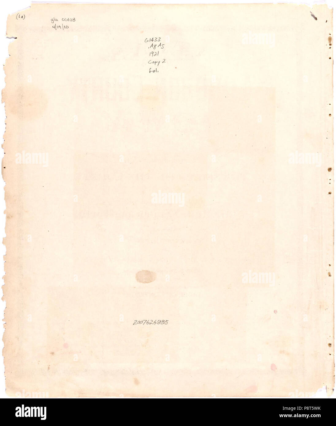 . 42 Atlas di Audubon County, Iowa - contenente le mappe di township della contea, mappe di stato, gli Stati Uniti e il mondo gli agricoltori directory, analisi del sistema degli Stati Uniti per le indagini di terra. LOC 2007626985-3 Foto Stock