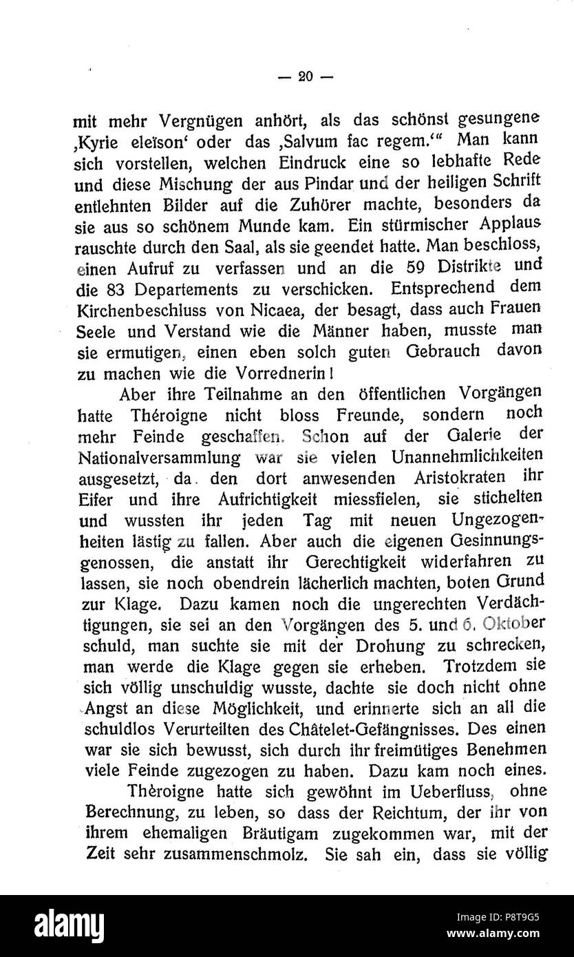 28 Adler - Die berühmten Frauen der Französischen Revolution - 020 Foto Stock