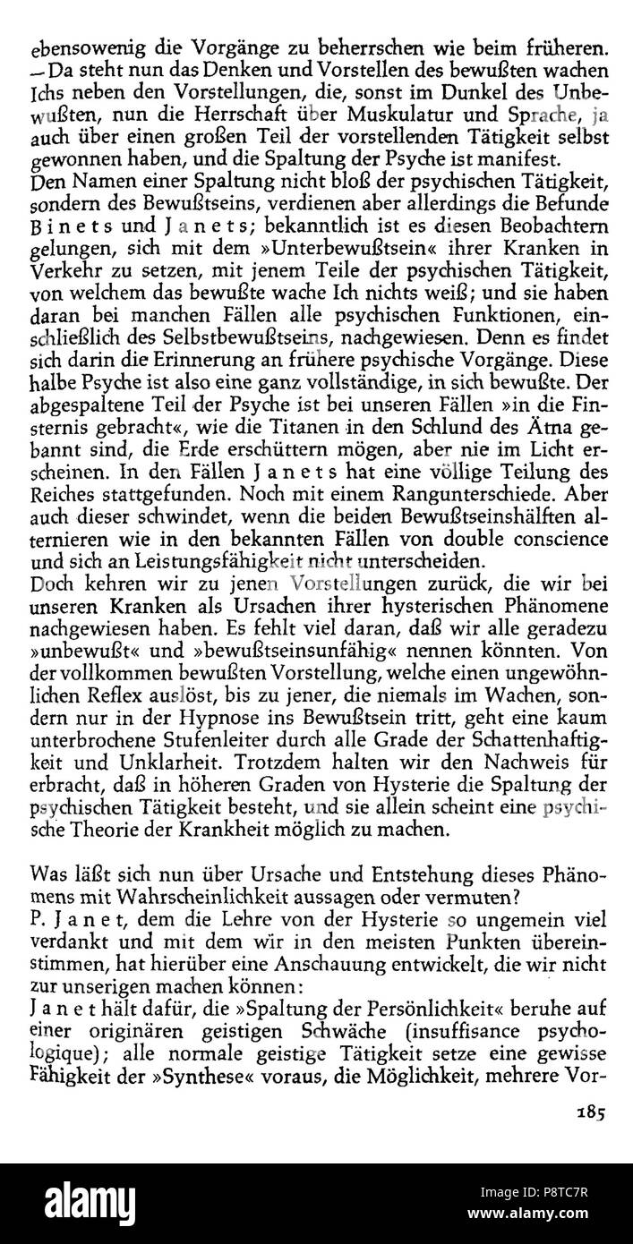 69 Breuer Anna O 185 Foto Stock