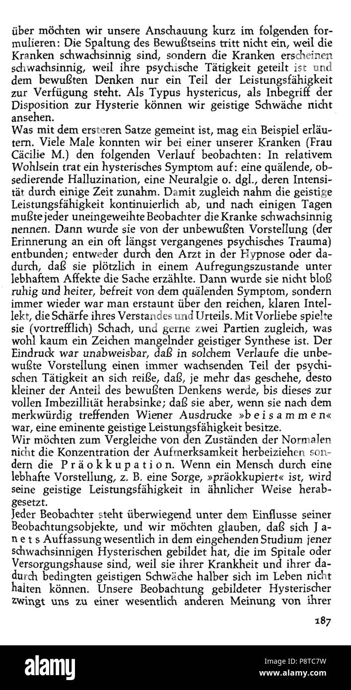 69 Breuer Anna O 187 Foto Stock