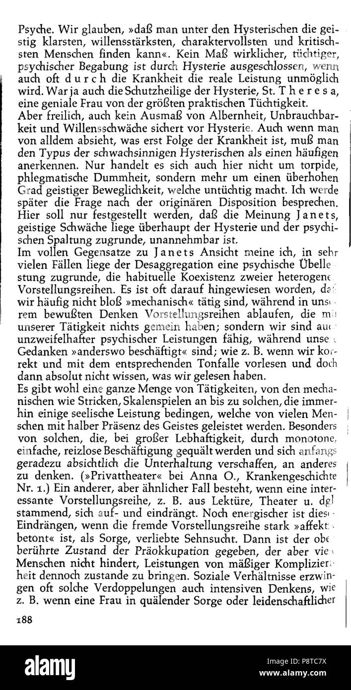 69 Breuer Anna O 188 Foto Stock