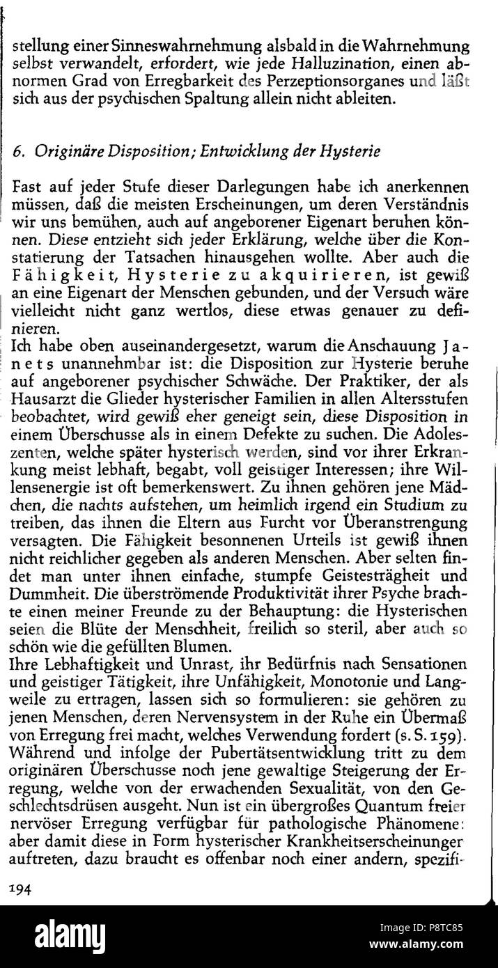 69 Breuer Anna O 194 Foto Stock