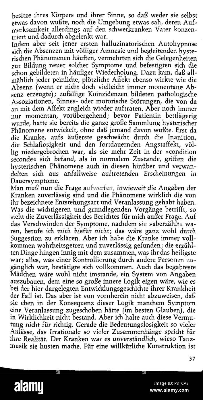 69 Breuer Anna O 37 Foto Stock