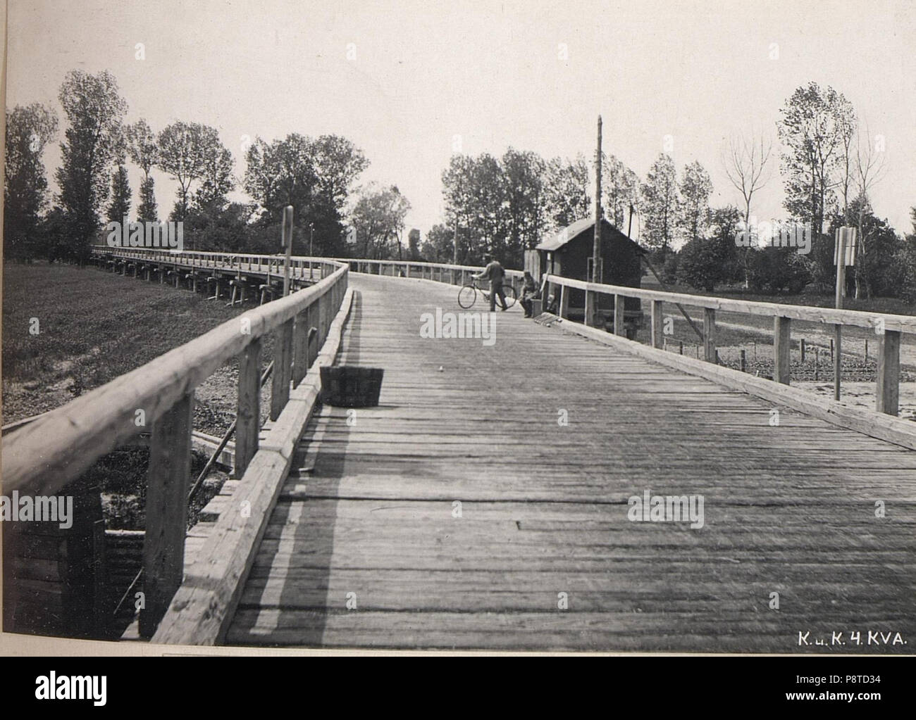 Etappenbrücke 5.T. 1800m lang. 72 Bugbrücke bei Dubienka BildID (15695707) Foto Stock