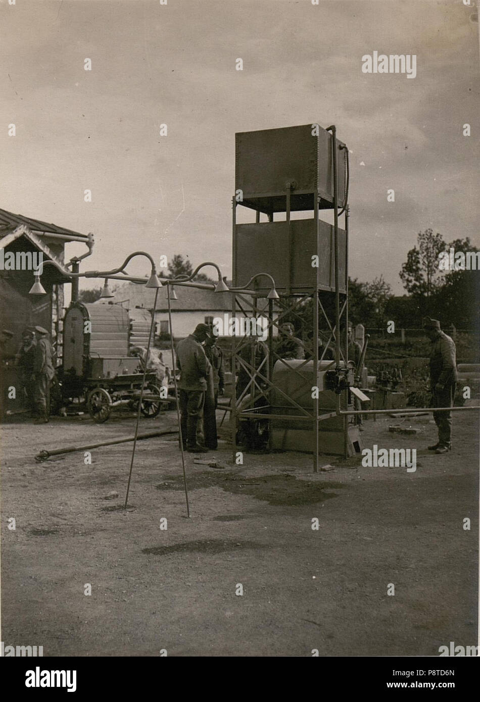 72 Bädertype nach Ing.Ltn.Rosenthal für 60 Mann. (BildID 15800786) Foto Stock