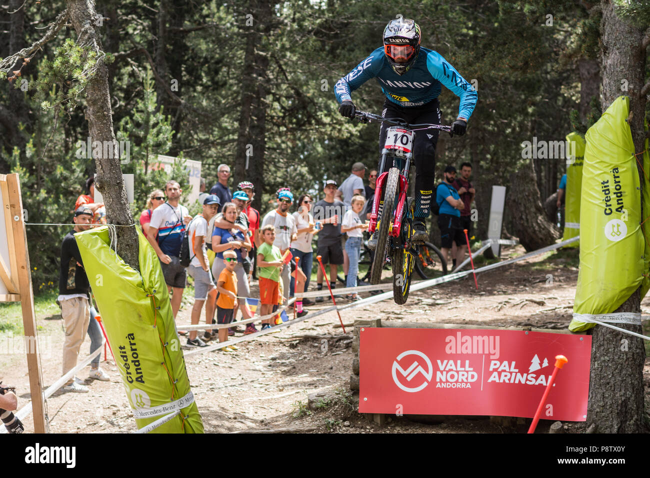 MARK WALLACE IN UCI DI COPPA DEL MONDO ANDORRA VALLNORD 2018 Foto Stock