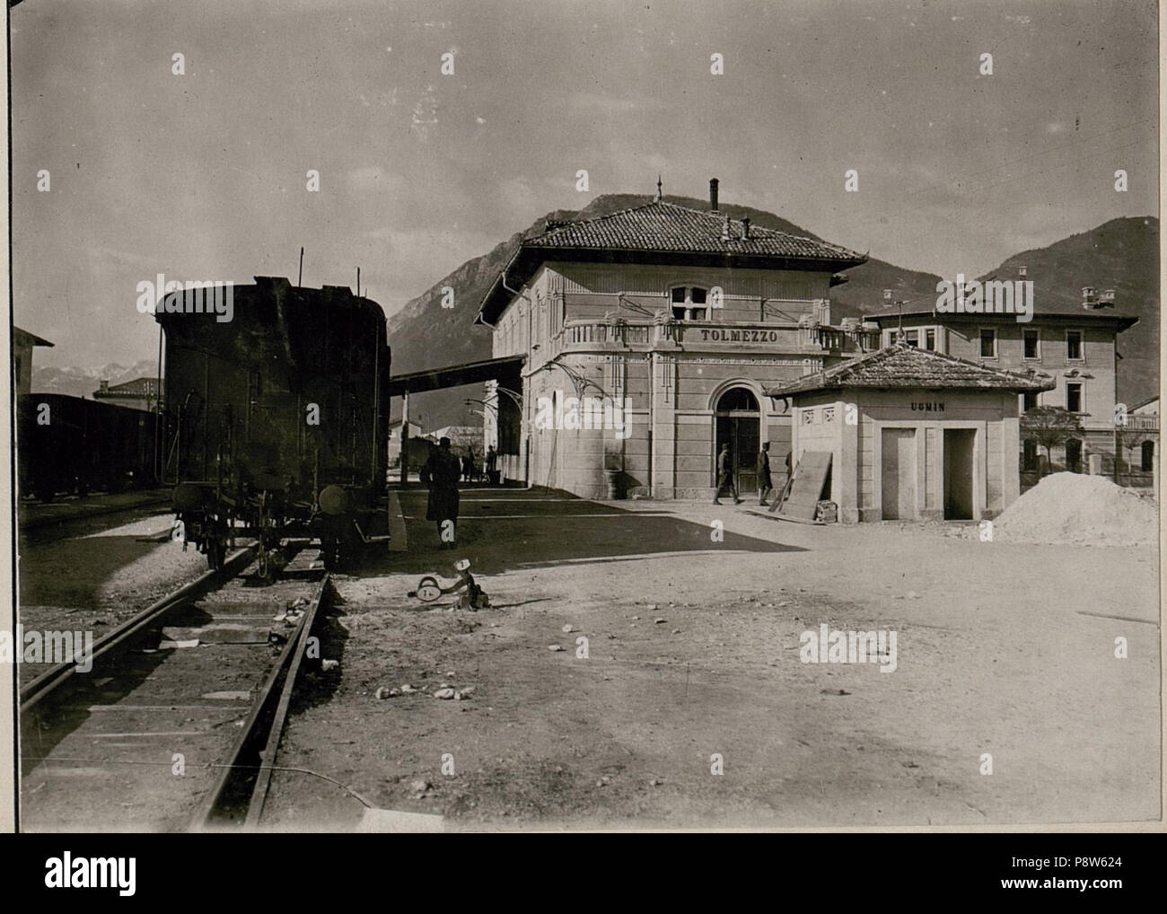 . 49 Bahnhof Tolmezzo (BildID 15735859) Foto Stock