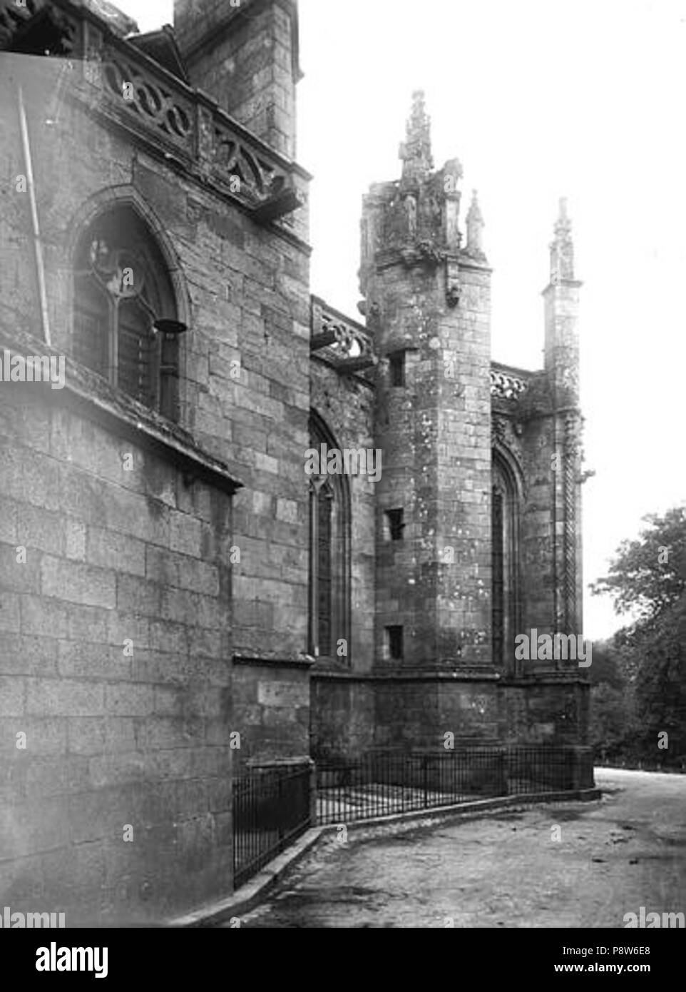 51 Basilique Saint-Sauveur de Dinan (Côtes d'Armor), abside sud-est Sap01 mh p033339 Foto Stock