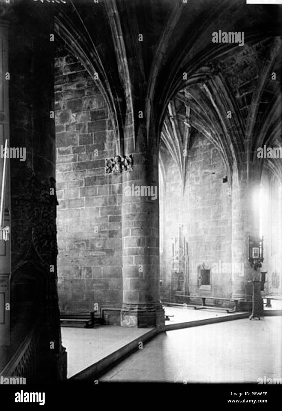 51 Basilique Saint-Sauveur de Dinan (Côtes d'Armor), intérieur, chapelles Sap01 mh p033340 Foto Stock