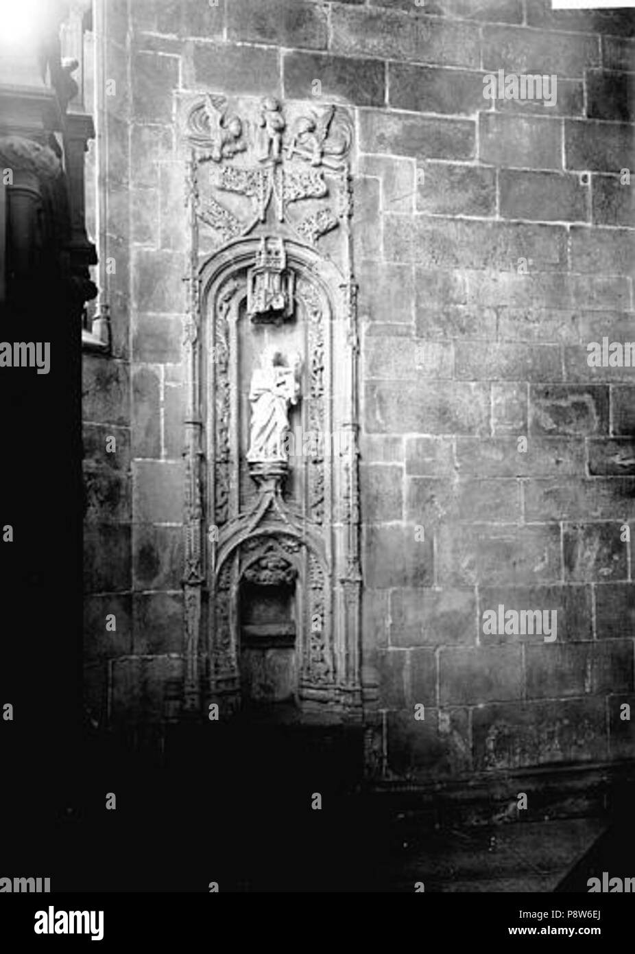 51 Basilique Saint-Sauveur de Dinan (Côtes d'Armor), piscine Sap01 mh p033341 Foto Stock