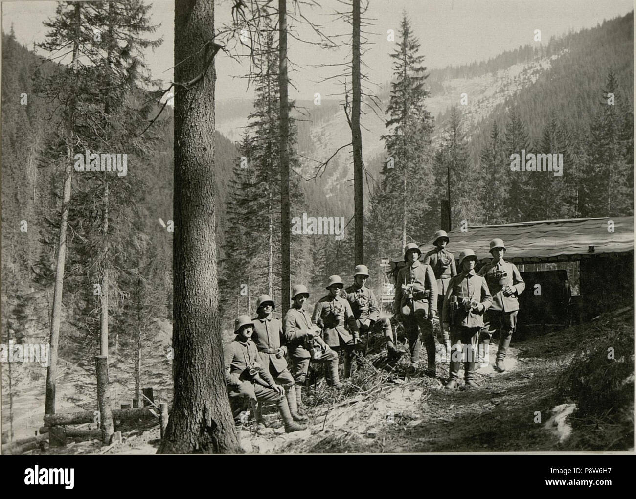 51 Batterie (Königsberg Mannschaft m.Stahlhelm) (BildID 15717537) Foto Stock