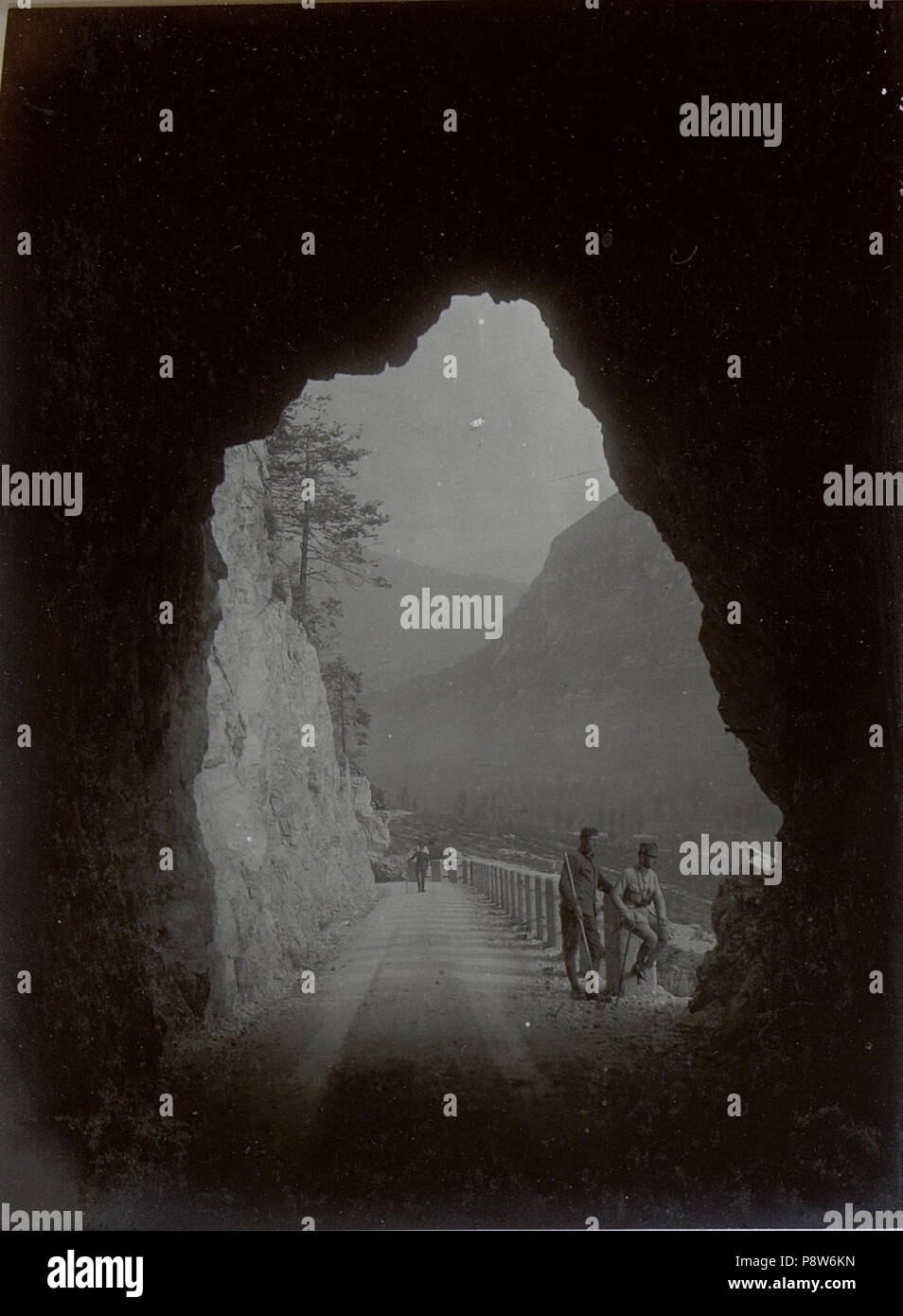 52 Bau der Barricatastraße. (BildID 15644885) Foto Stock