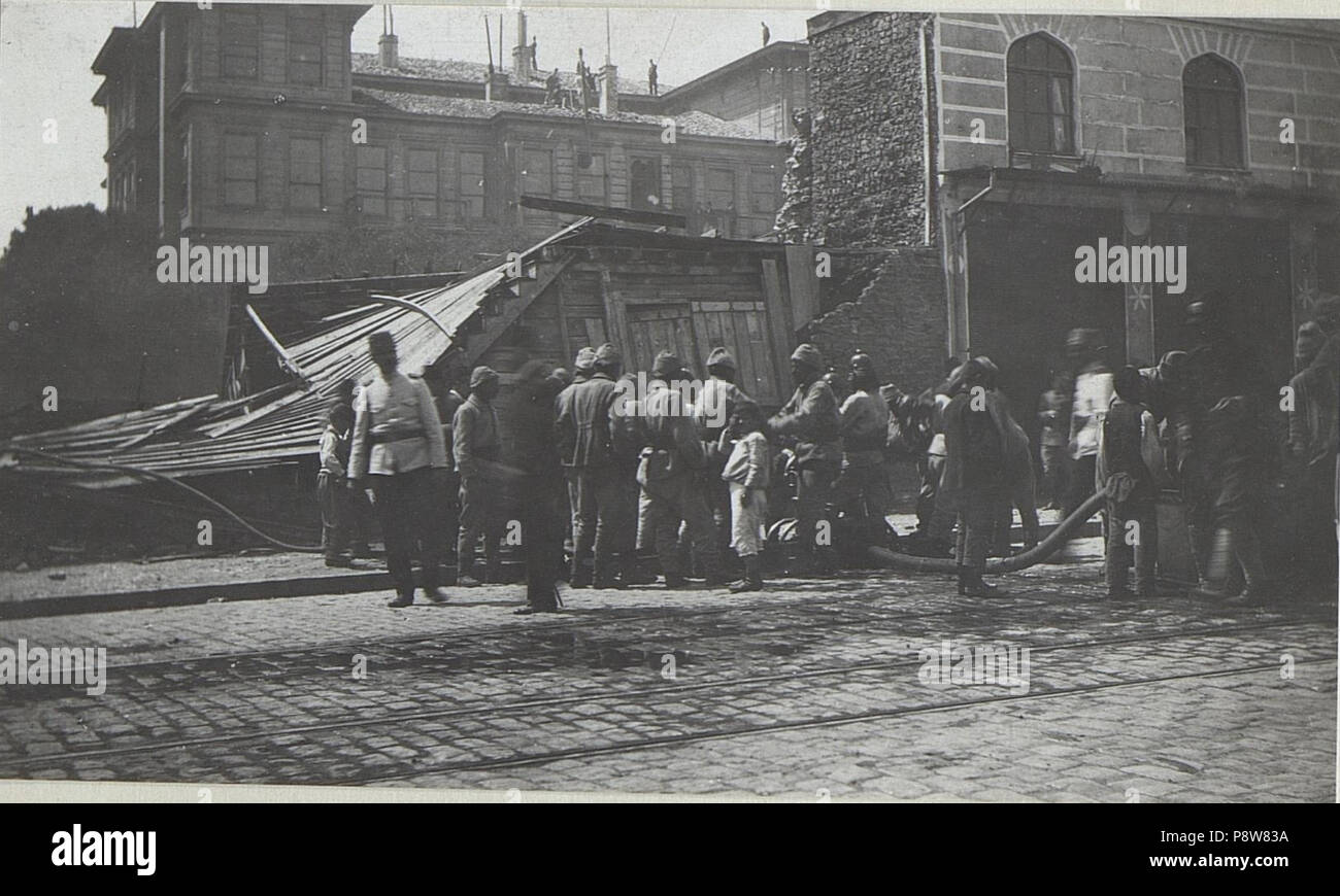. 59 Bilder vom Riesenbrand in Stambul. (Agosto 1918). (BildID 15675501) Foto Stock