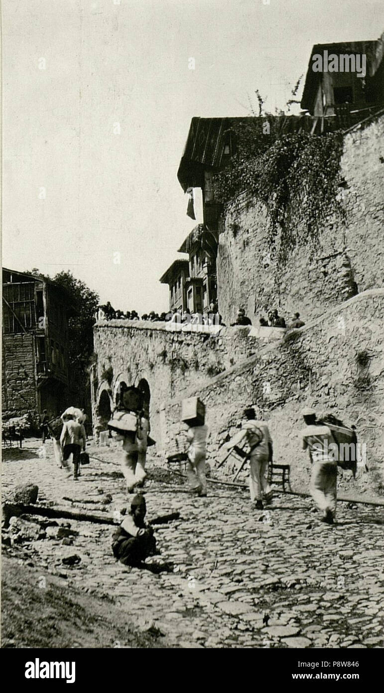 . 59 Bilder vom Riesenbrand in Stambul. (Agosto 1918). (BildID 15675599) Foto Stock