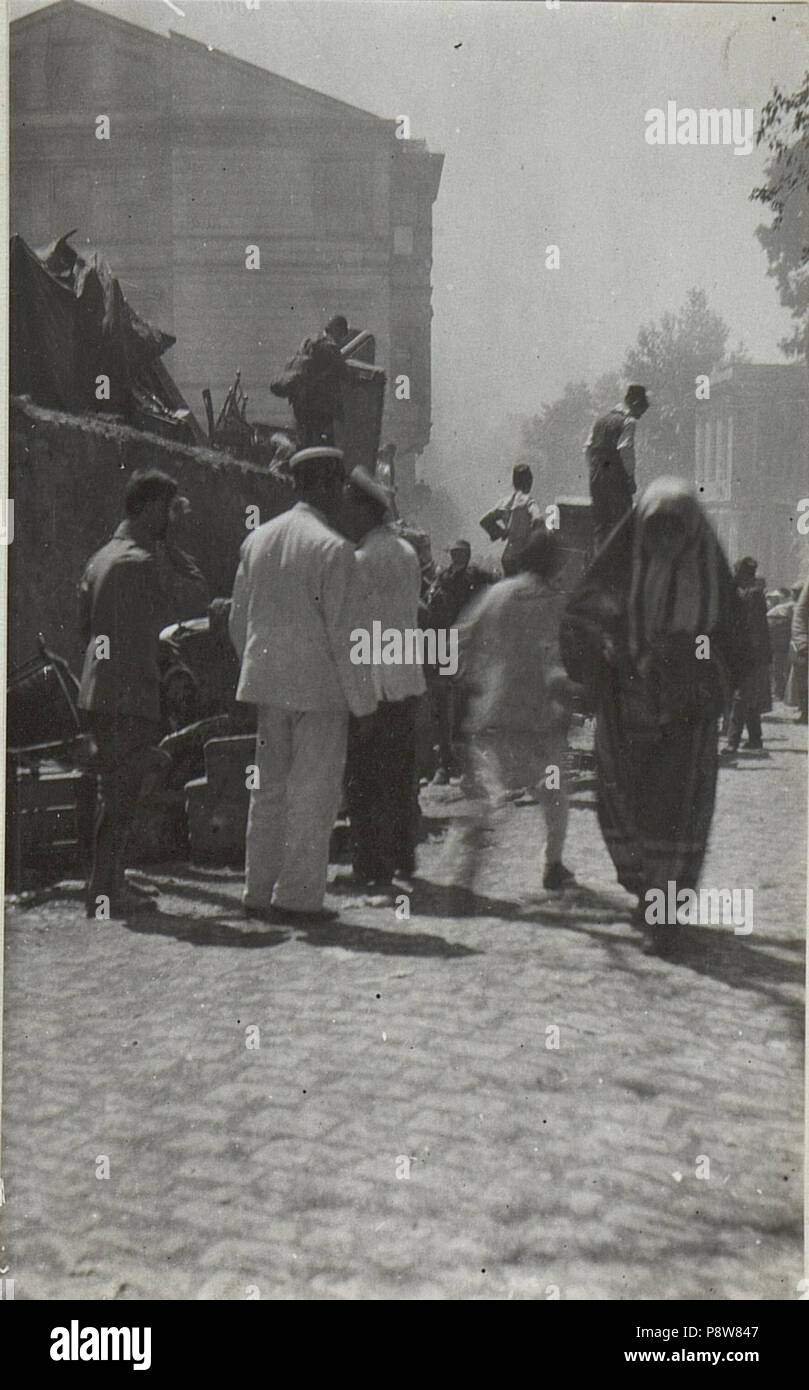 . 59 Bilder vom Riesenbrand in Stambul. (Agosto 1918). (BildID 15675606) Foto Stock