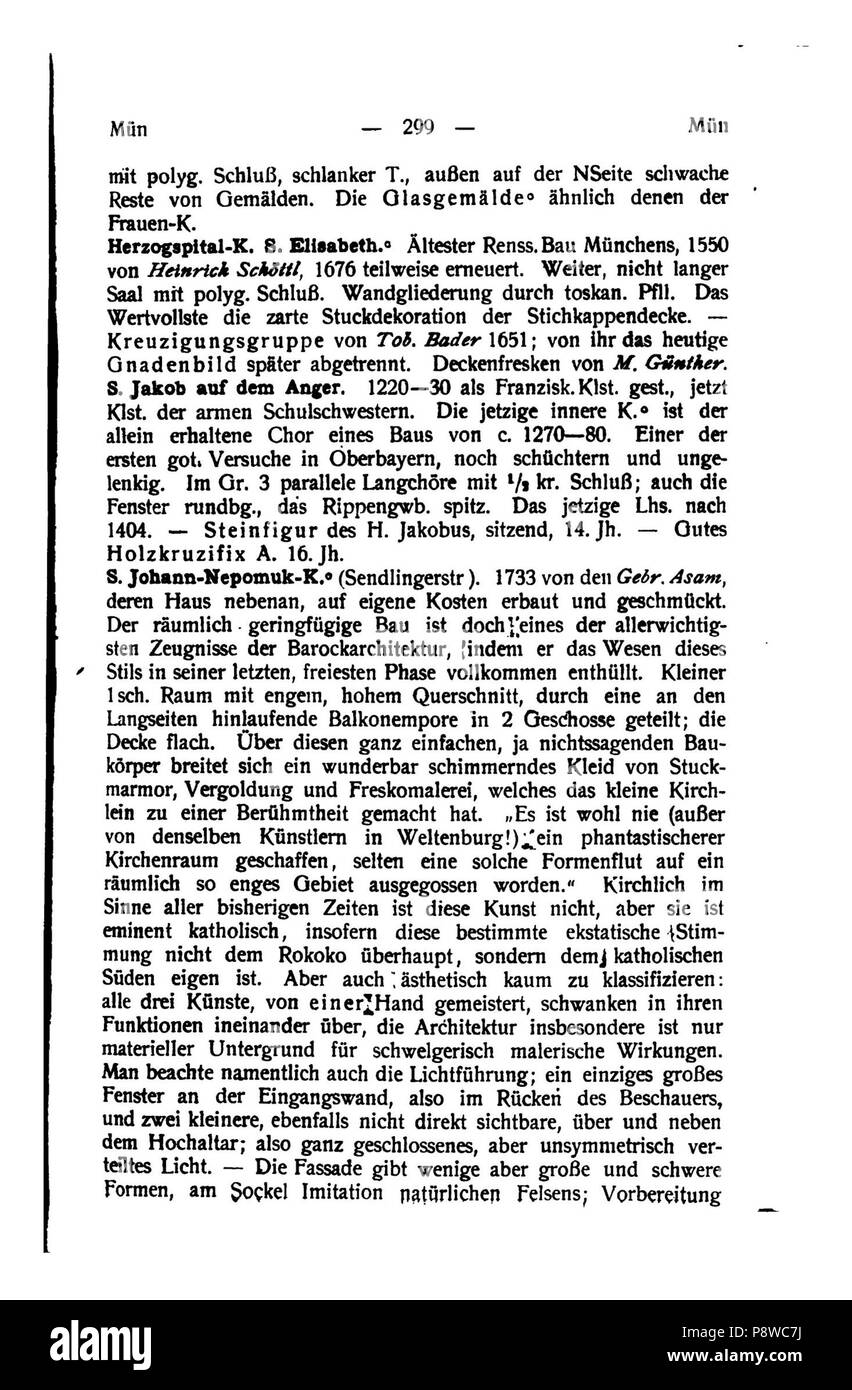 96 De Handbuch der deutschen Kunstdenkmäler III 314 Foto Stock