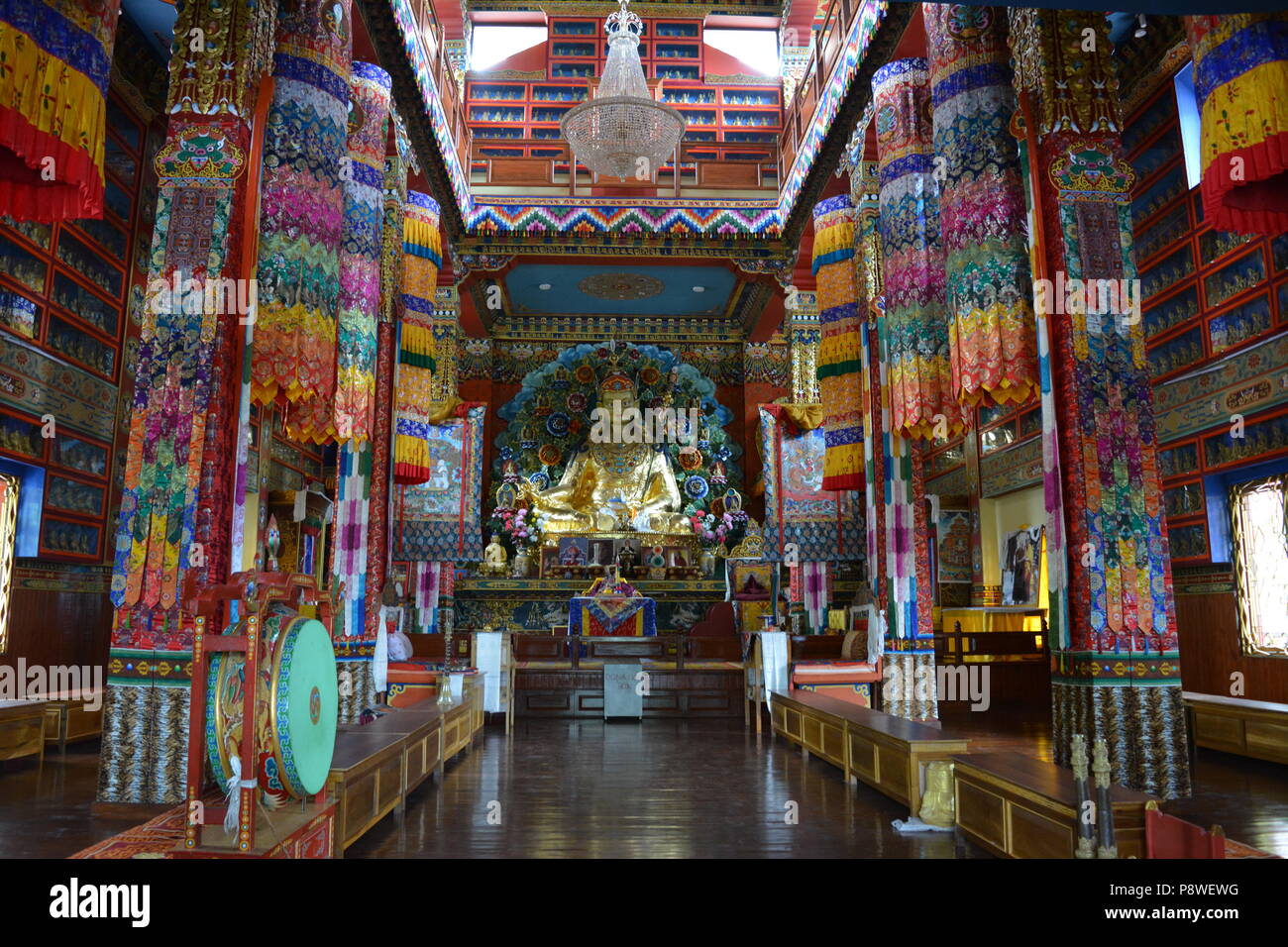 Ortografia, Sikkim, India. Foto Stock