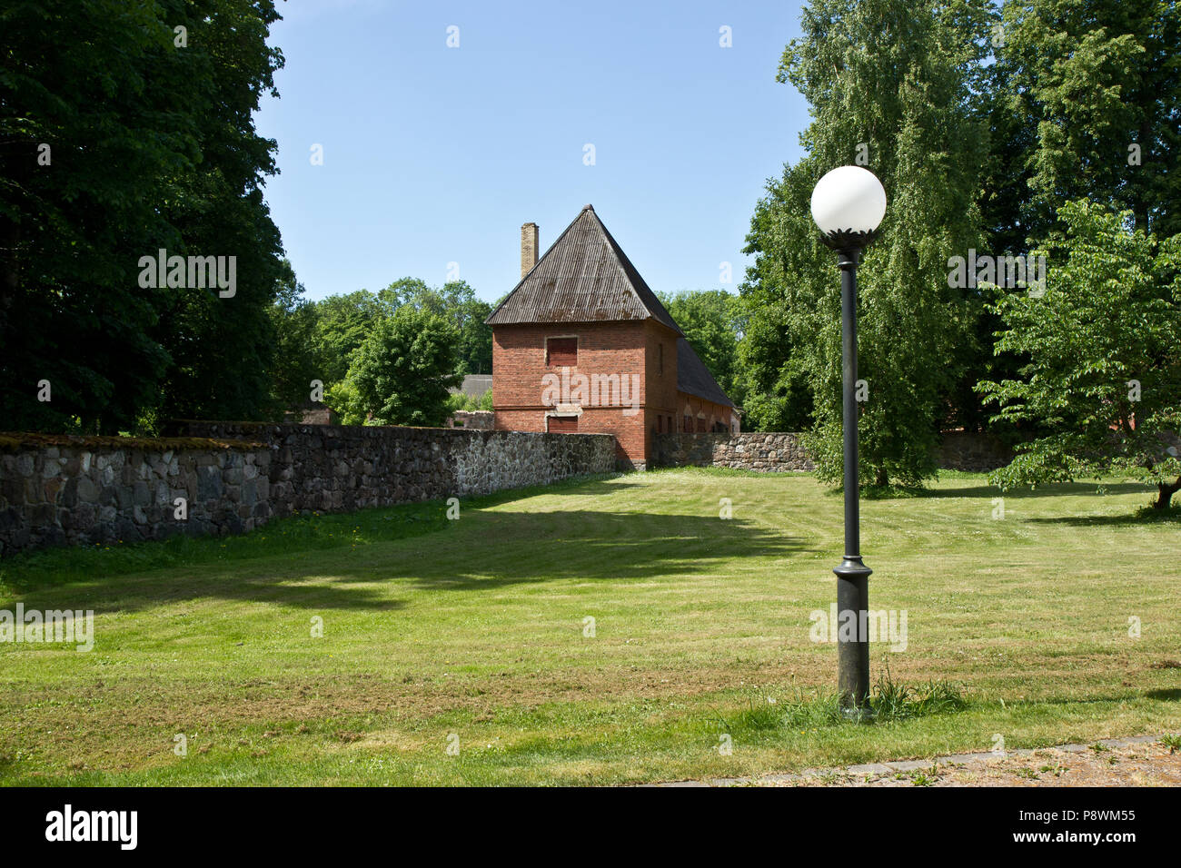 Old Park, Alatskivi, Estonia Foto Stock
