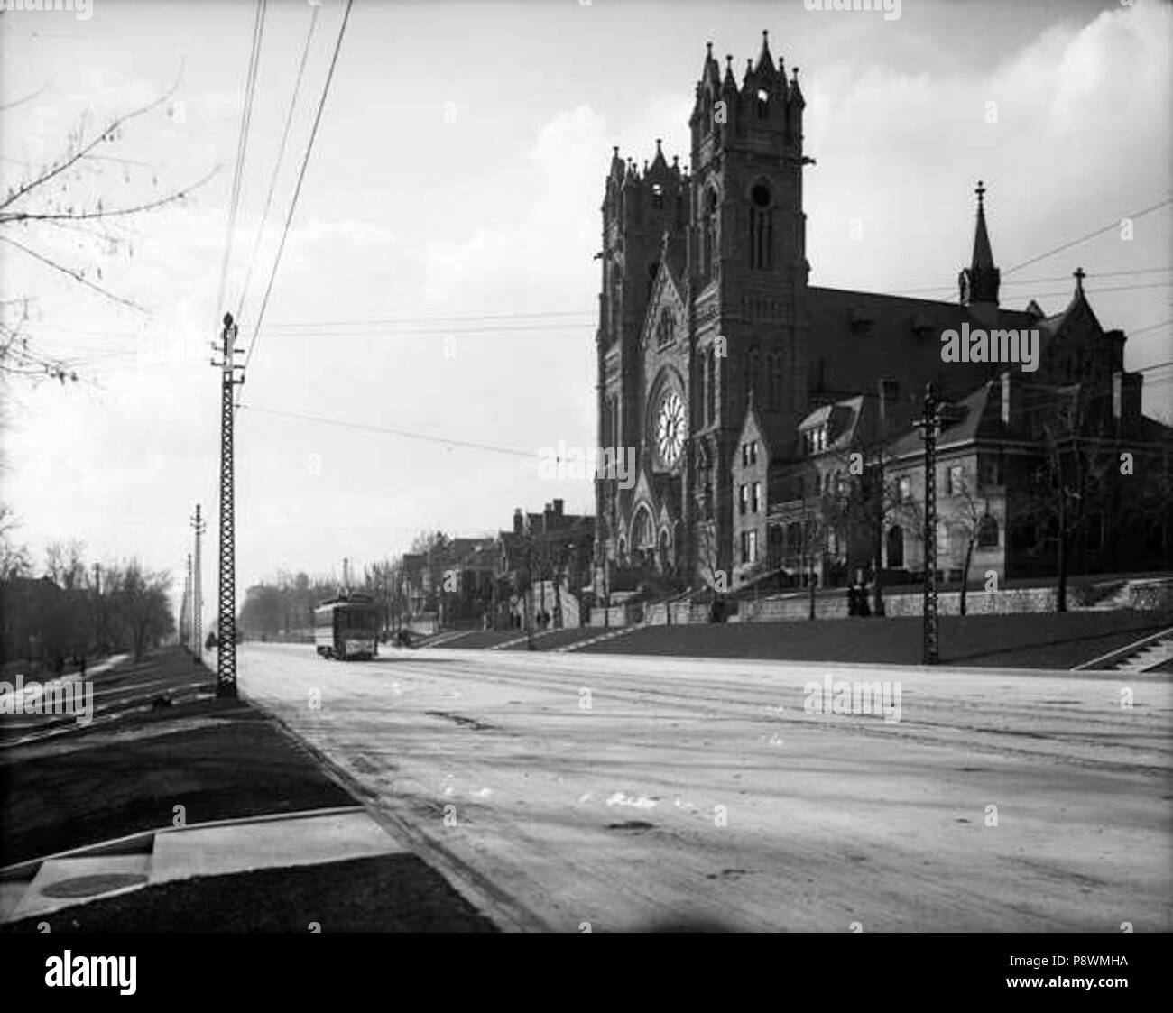 . 77 Cattedrale Madeline 1908 Foto Stock