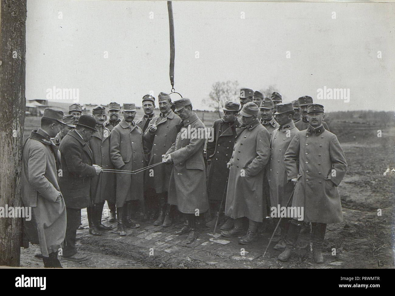 78 Chalupy, Ruthengänger Ob.Ing.Puchala mit Exlz.Sellner. (BildID 15676447) Foto Stock