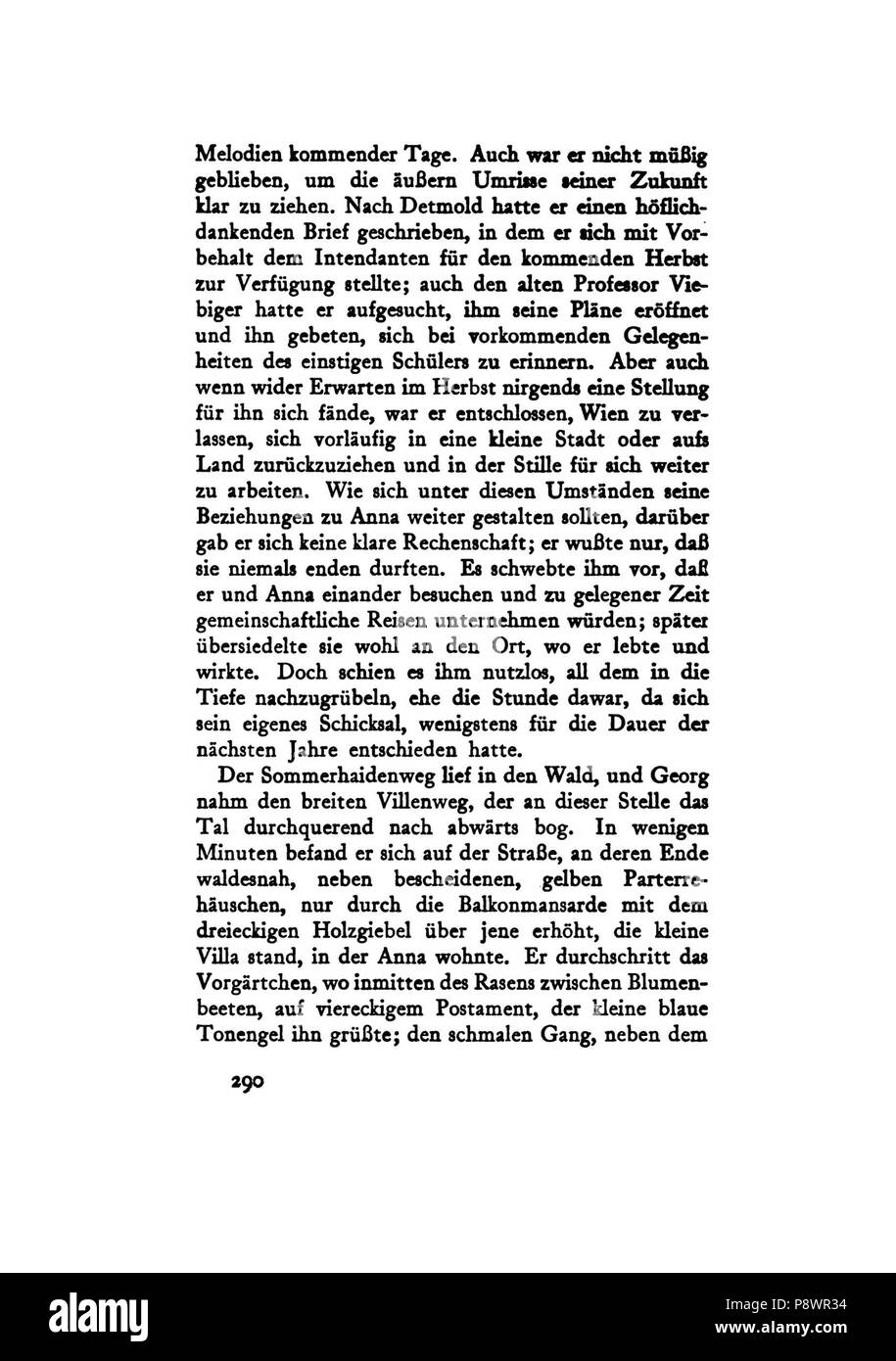 . 92 De: Gesammelte Werke III (Schnitzler) 294 Foto Stock