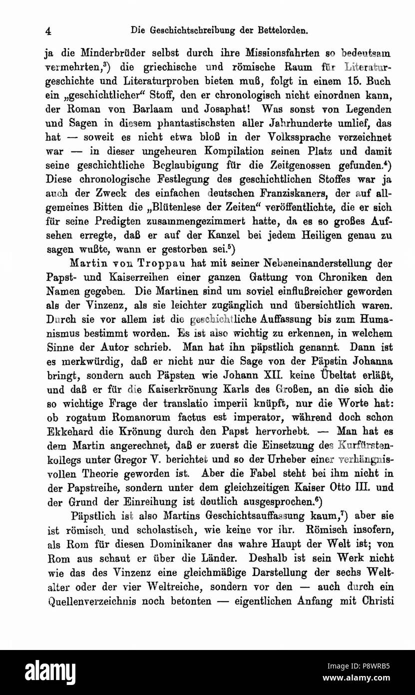 . 93 De Geschichtsauffassung 004 Foto Stock