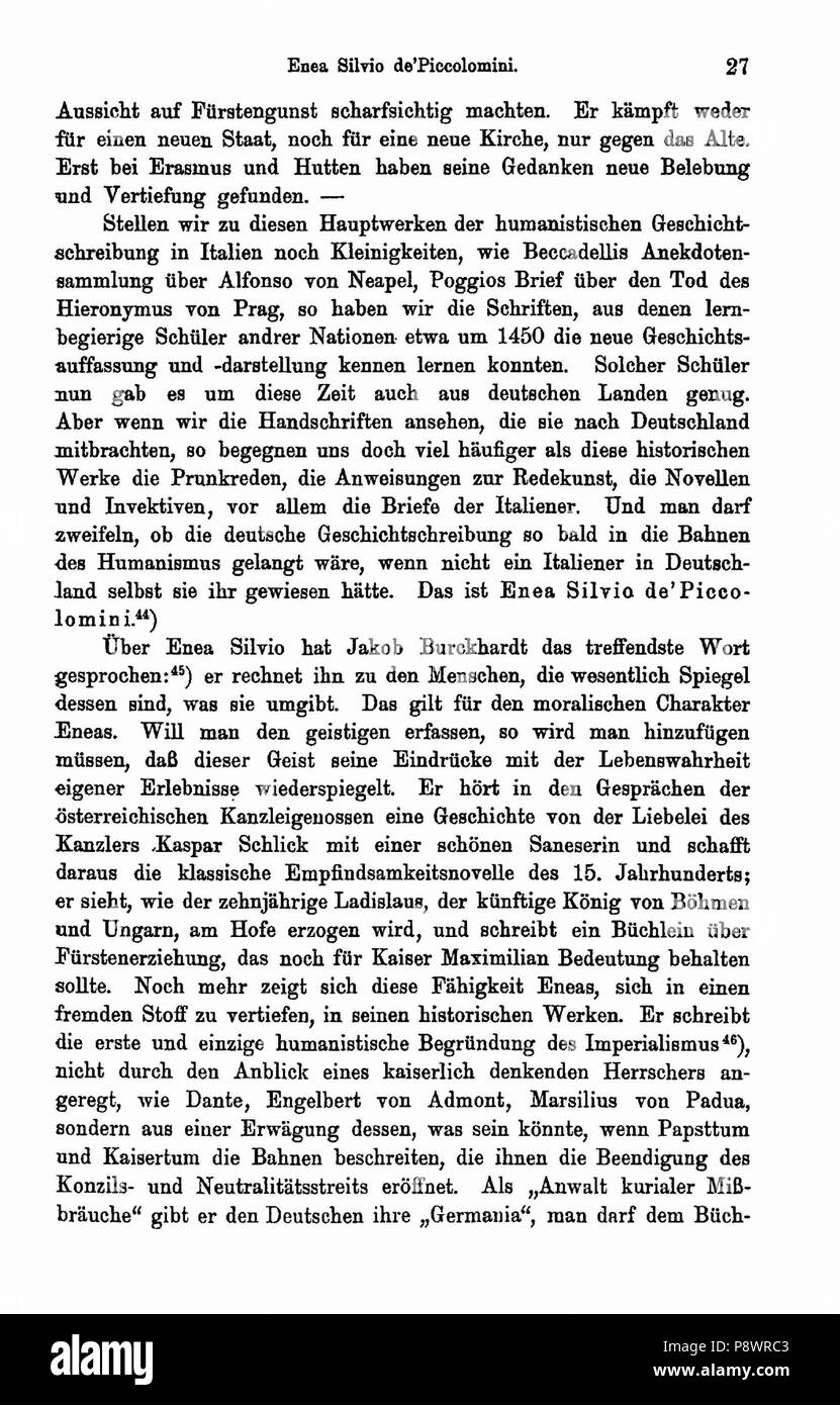 . 93 De Geschichtsauffassung 027 Foto Stock