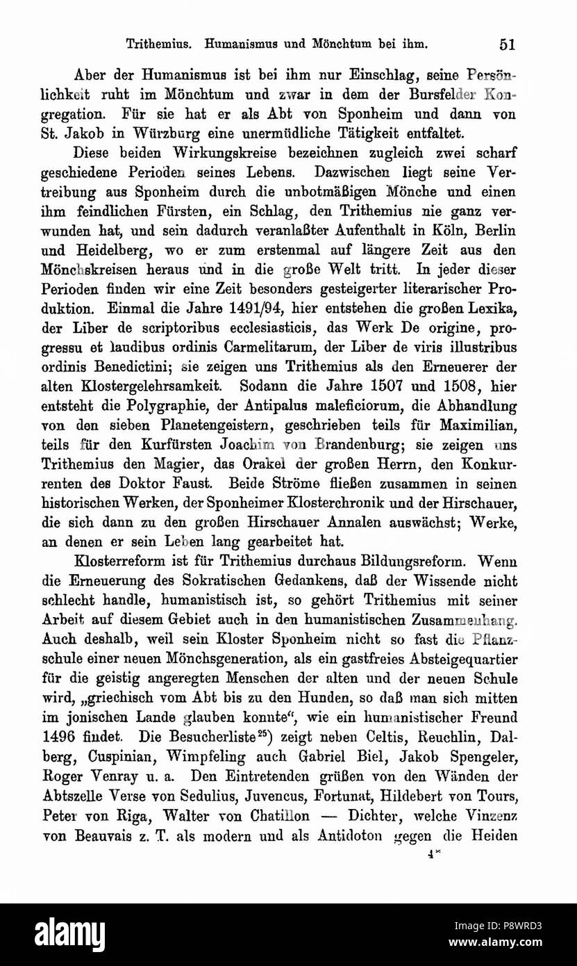 . 93 De Geschichtsauffassung 051 Foto Stock