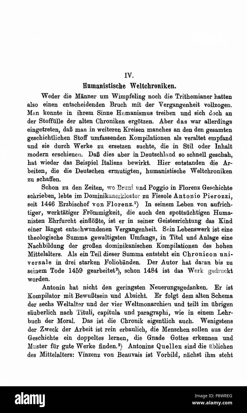 . 93 De Geschichtsauffassung 080 Foto Stock