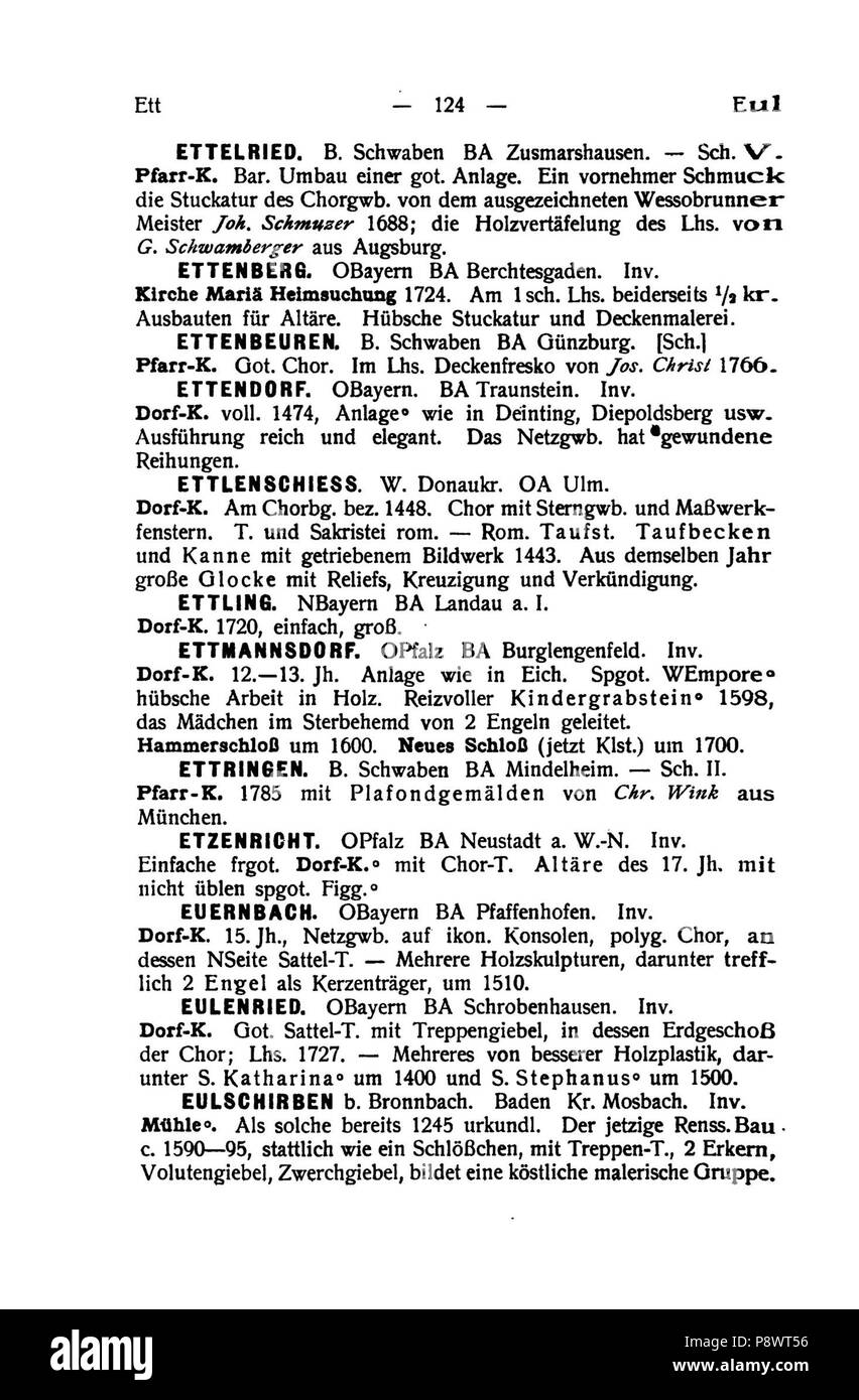 95 De Handbuch der deutschen Kunstdenkmäler III 139 Foto Stock