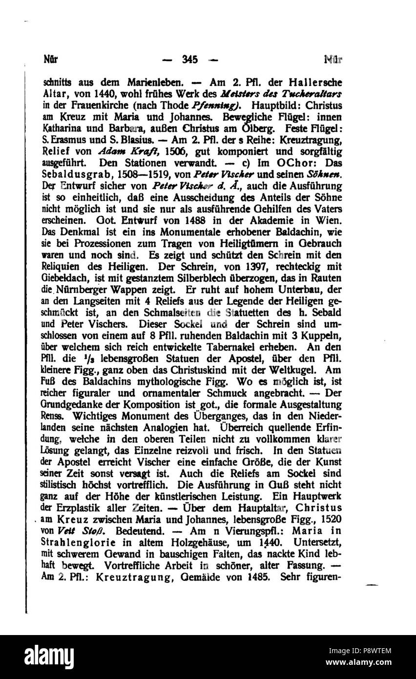 96 De Handbuch der deutschen Kunstdenkmäler III 360 Foto Stock