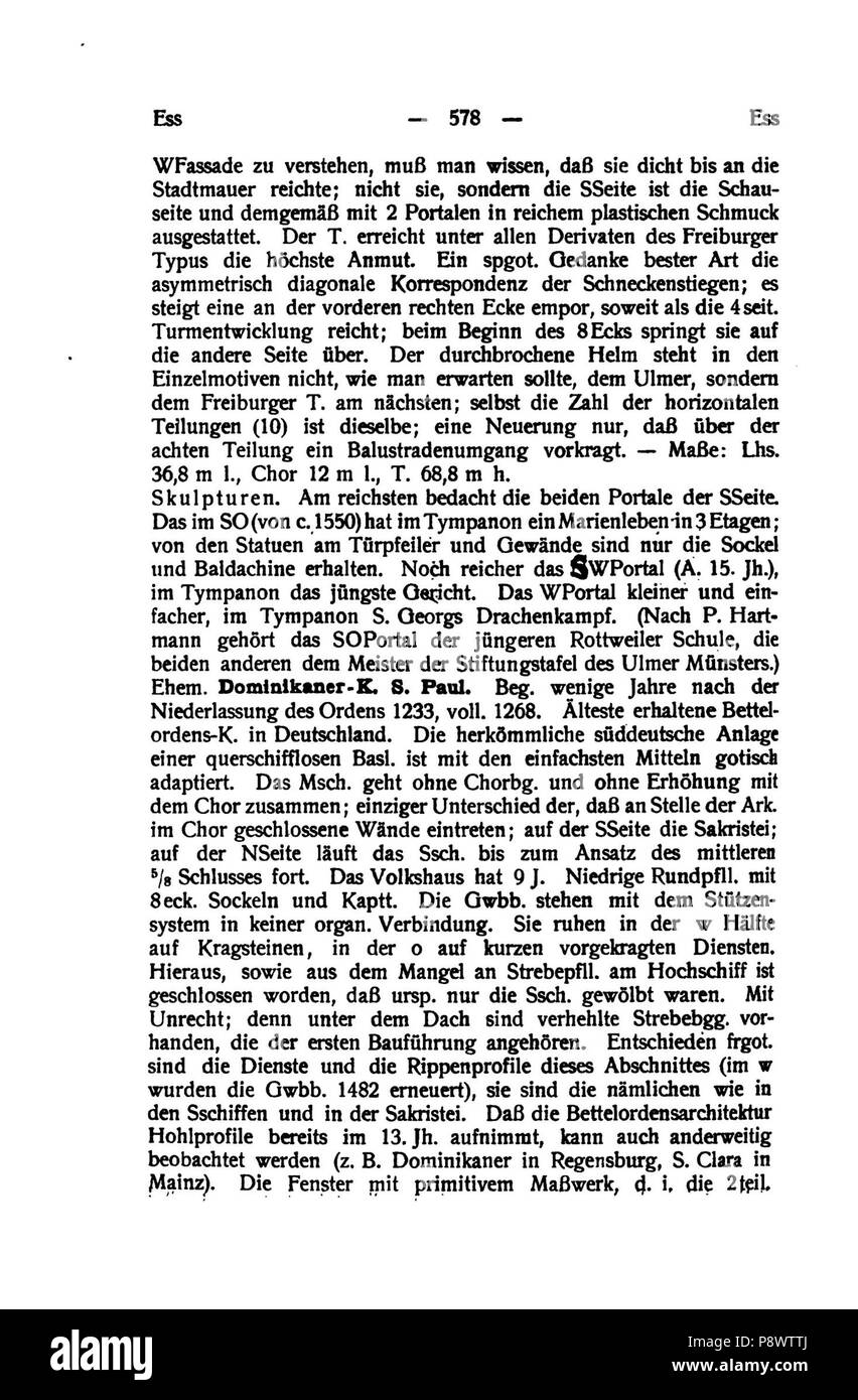 97 De Handbuch der deutschen Kunstdenkmäler III 593 Foto Stock